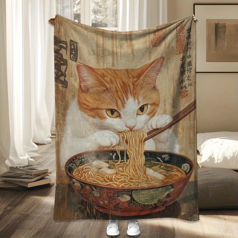 Home Textiles Images - Anime afbeelding van een gele kat