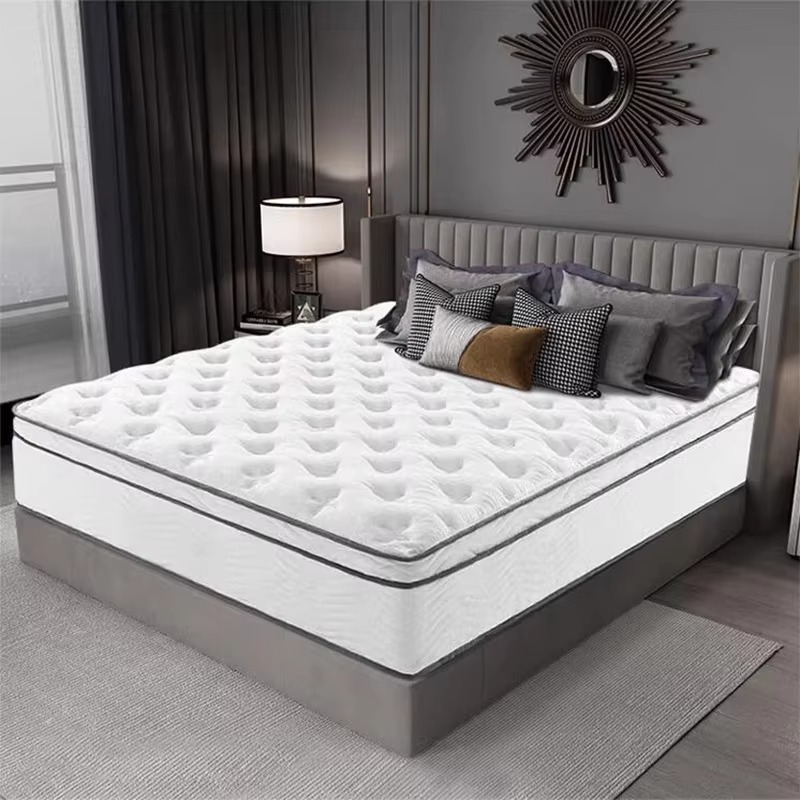 Memory Foam Topper - Economisch Hotel Kingsize Bed Gebruikt Eenpersoons