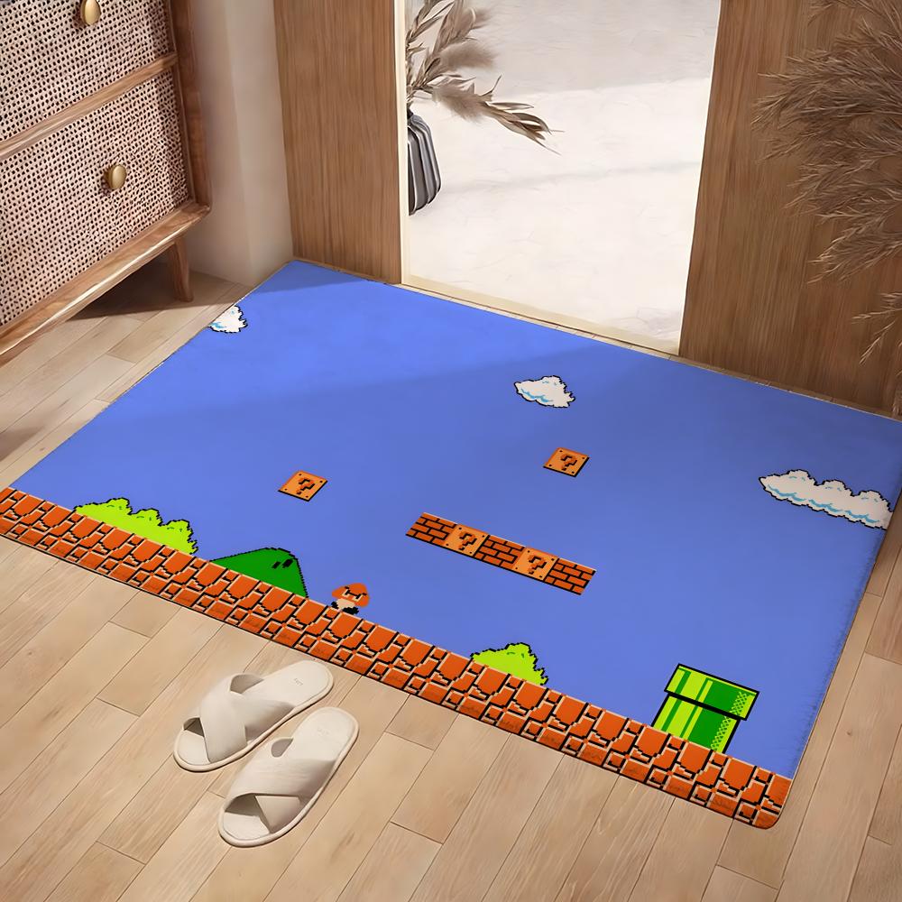Home Textiles Images - Anime Pixel Image Vloermat Zacht Flanellen