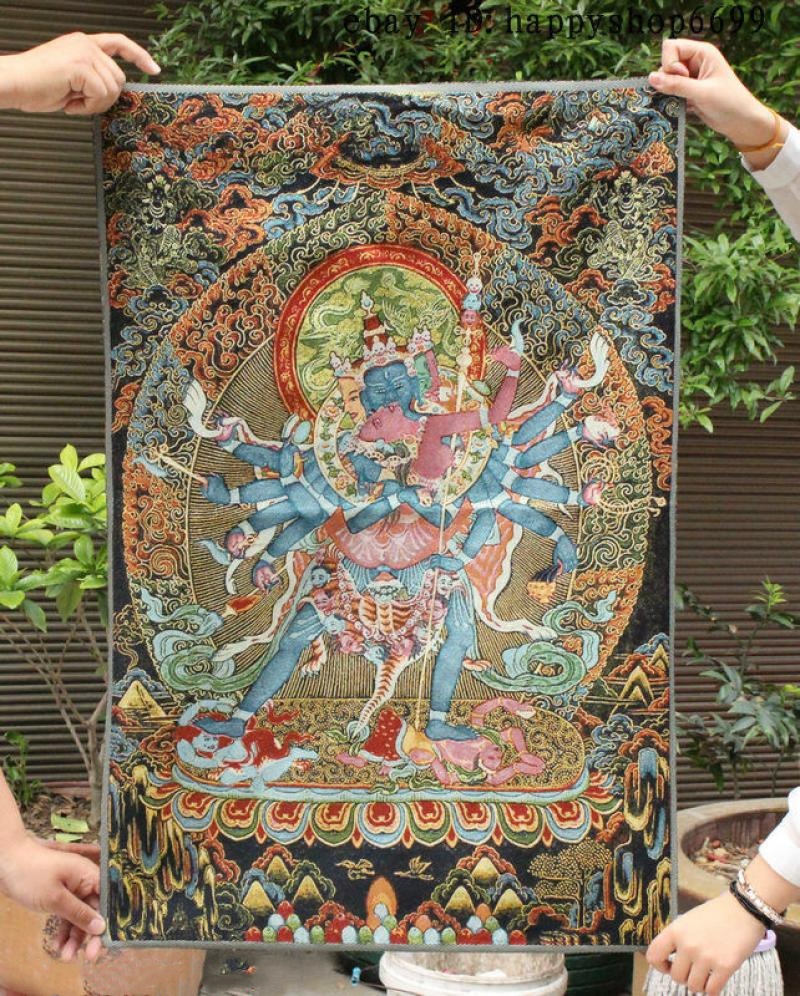 36 inch Tibet Boeddhisme zijde - Home Textiles China recensie en prijs