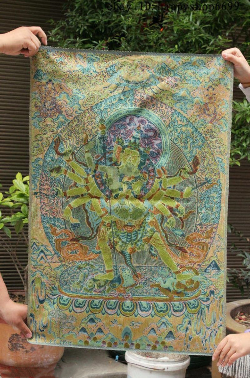 36 inch Tibet Boeddhisme zijde - Home Textiles China recensie en prijs
