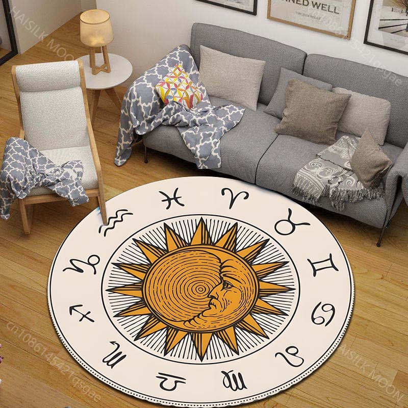 1 stuk ronde tapijt met dieren - Home Textiles Images recensie en prijs