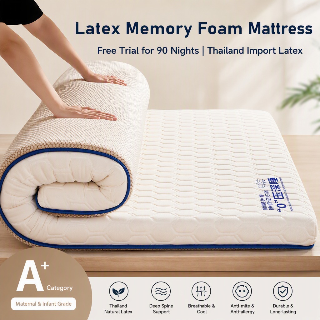 Latex Matrastopper voor eenper - Memory Foam Topper recensie en prijs